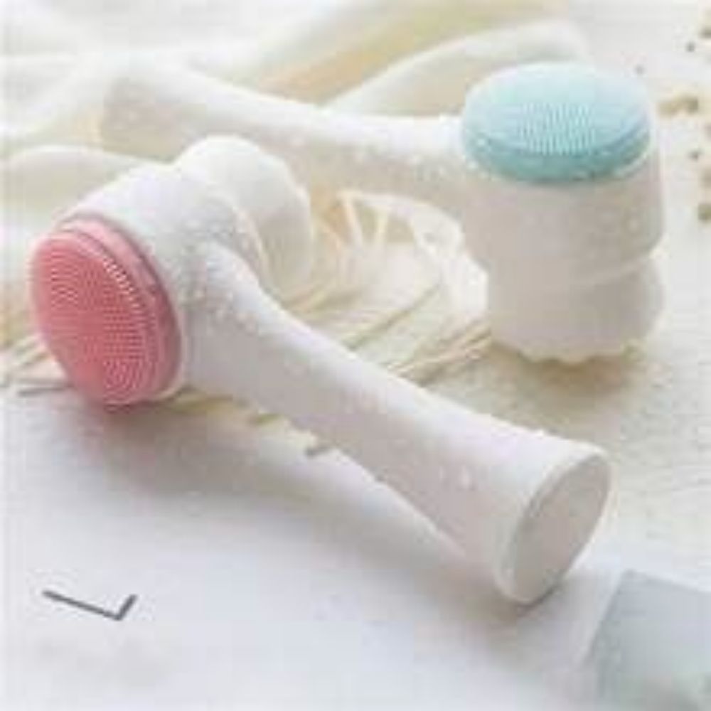 Easy Clean Nylon Pet Paw Brush Gentle Grooming