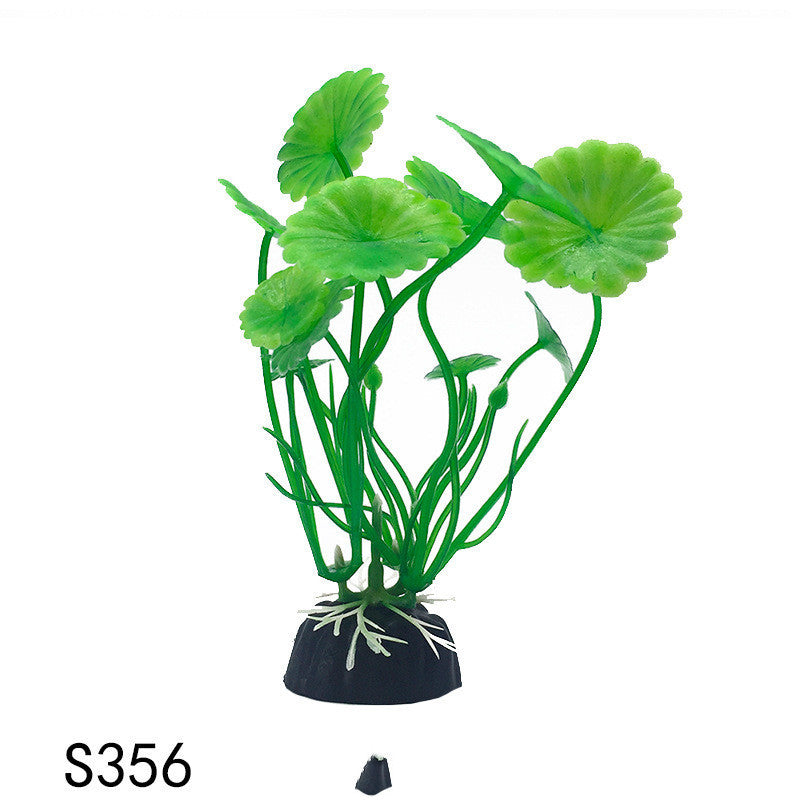 Fish Tank Decoration Simulation Aquatic Plastic