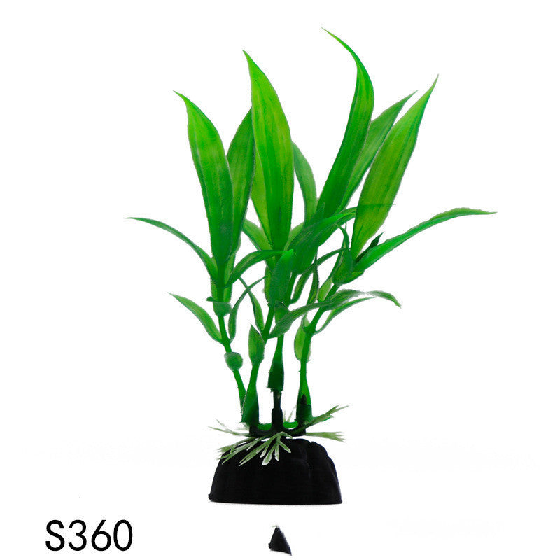 Fish Tank Decoration Simulation Aquatic Plastic