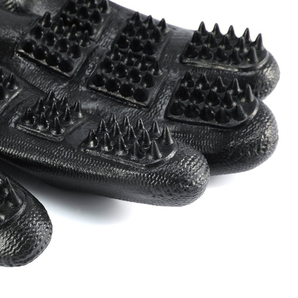 Pet Hair Grooming Glove Cats Soft Rubber