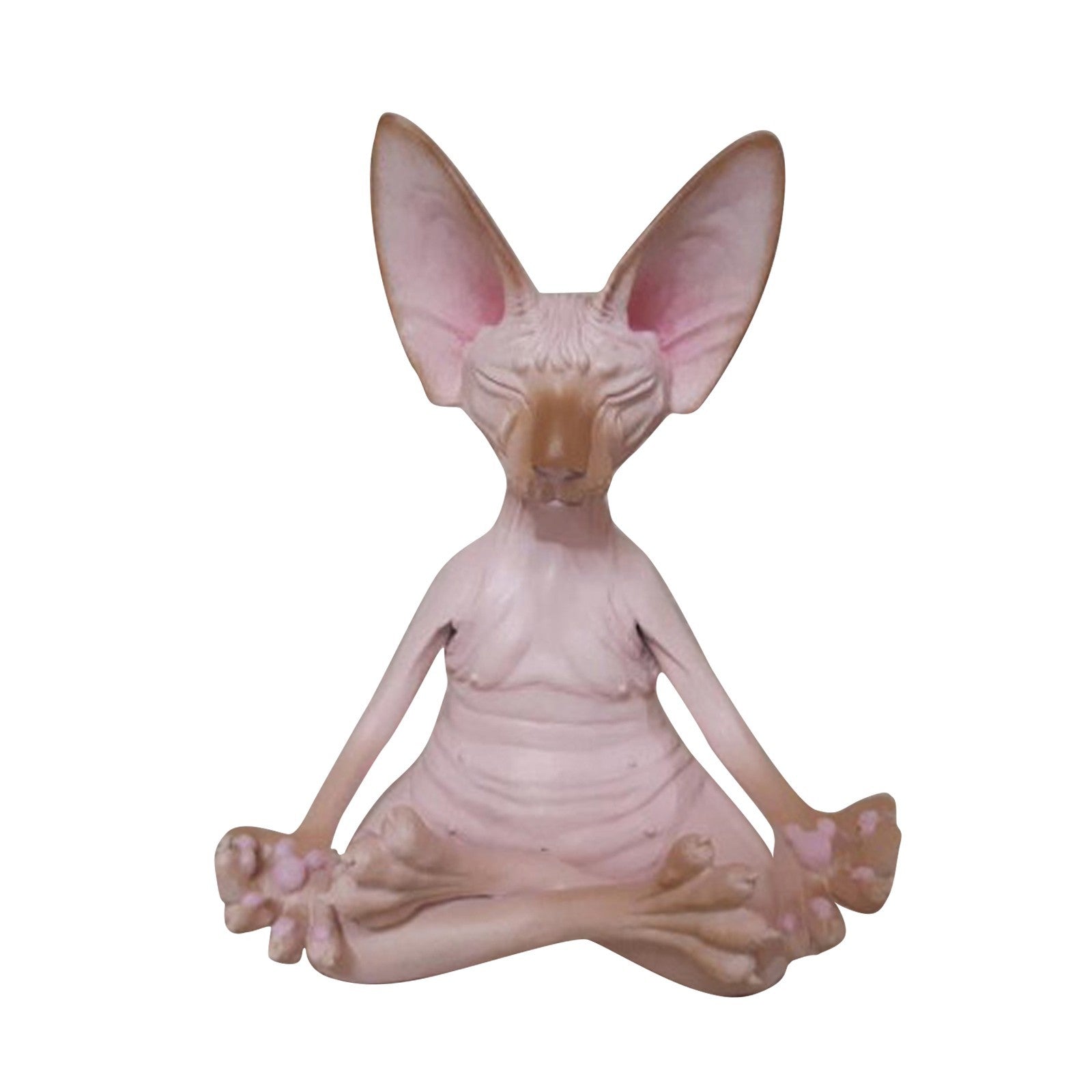 Creative PVC Simulation Hairless Cat Sphinx Toys