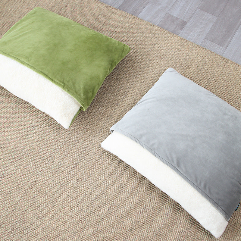 Removable and washable bite resistant pet sleeping bed