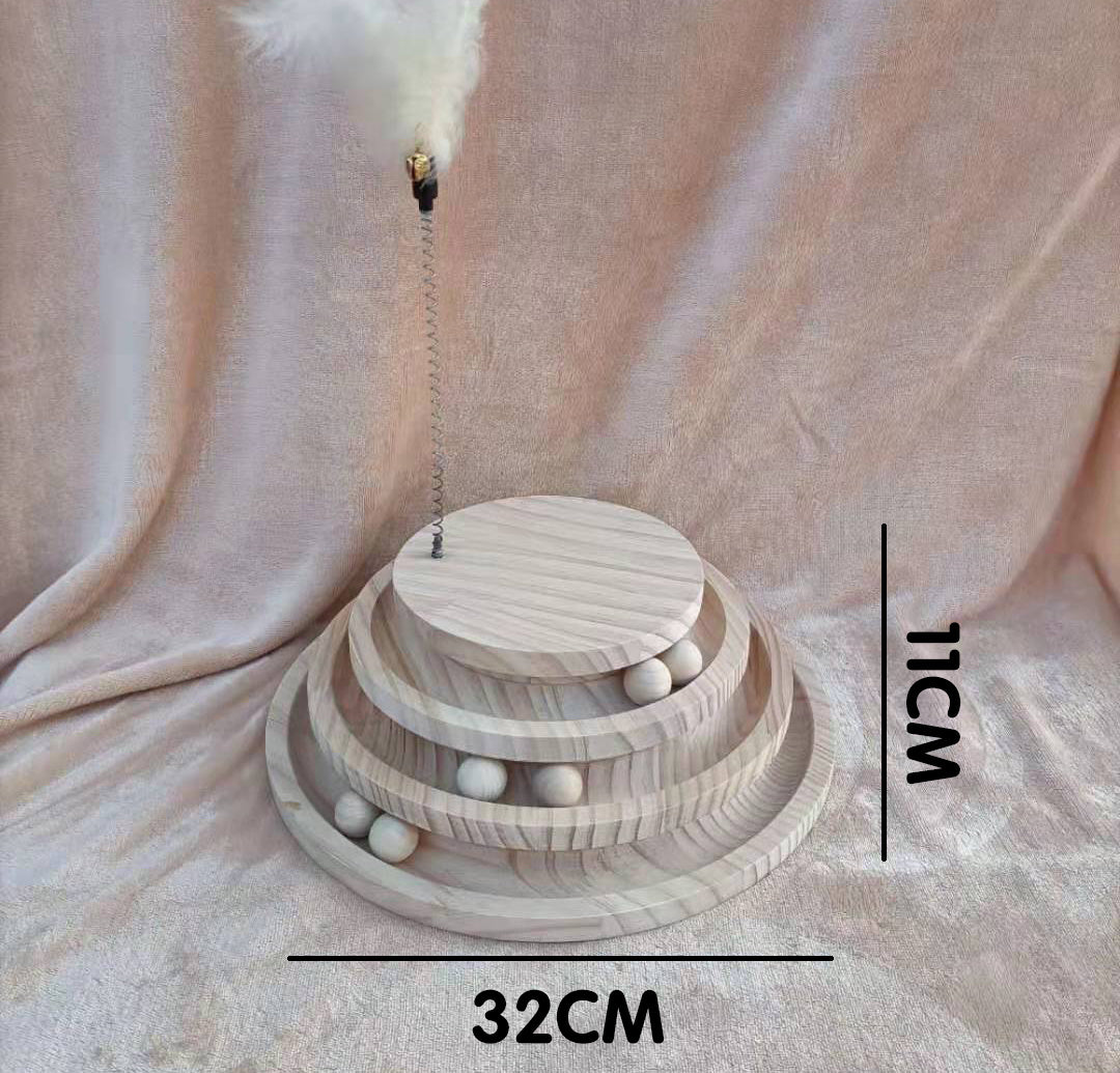 Cat Toys From Solid Wood