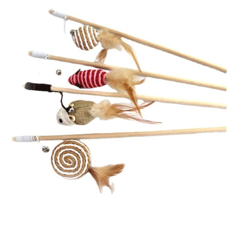 Cat Toys Interactive Stick Pet Cat Supplies