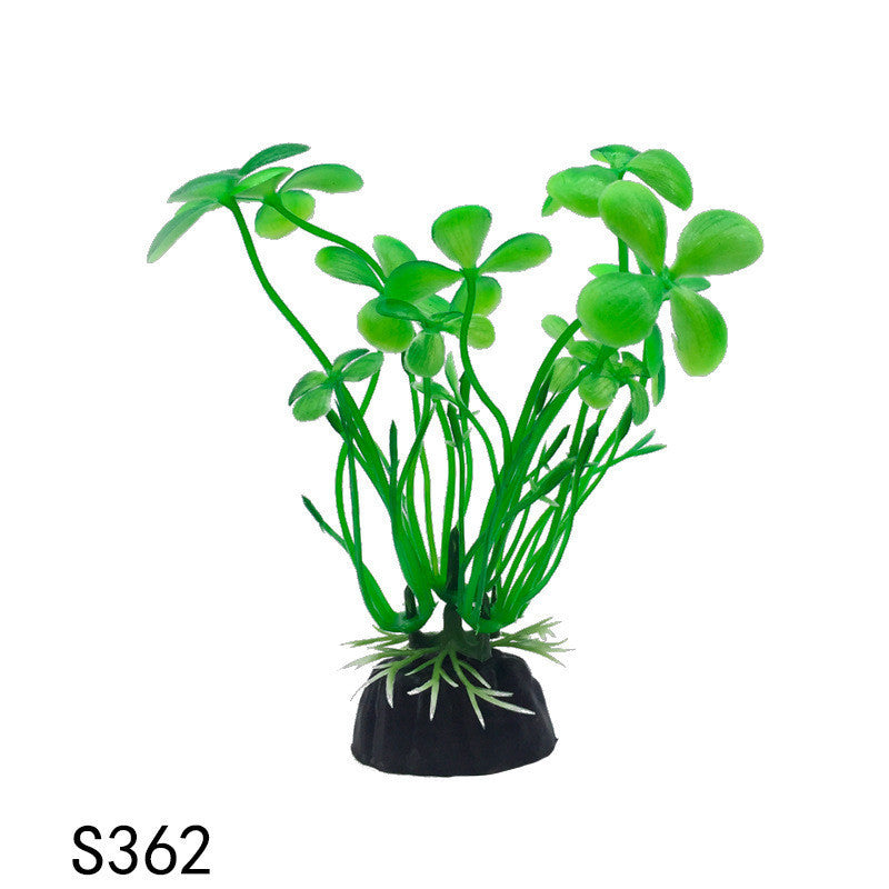 Fish Tank Decoration Simulation Aquatic Plastic