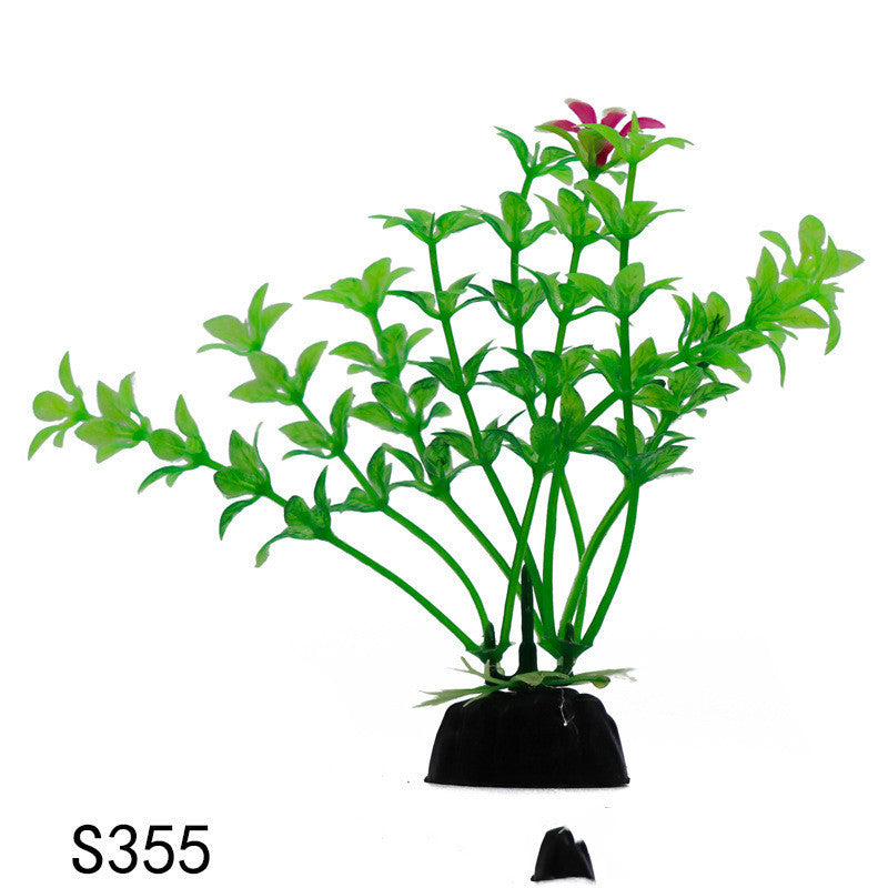 Fish Tank Decoration Simulation Aquatic Plastic