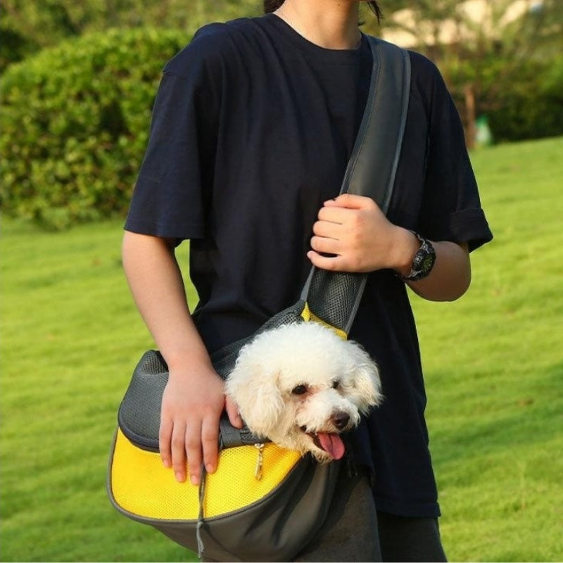 1pc Outdoor Travel Mesh Oxford Pet Puppy Carrier