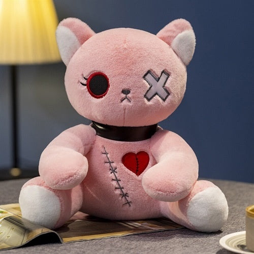 Dark Cat Series Funny Mood Cat Doll Plush Toys