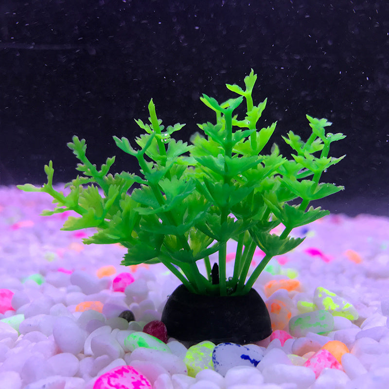 Small Fish Tank Landscaping Mini Simulation Aquatic Plants