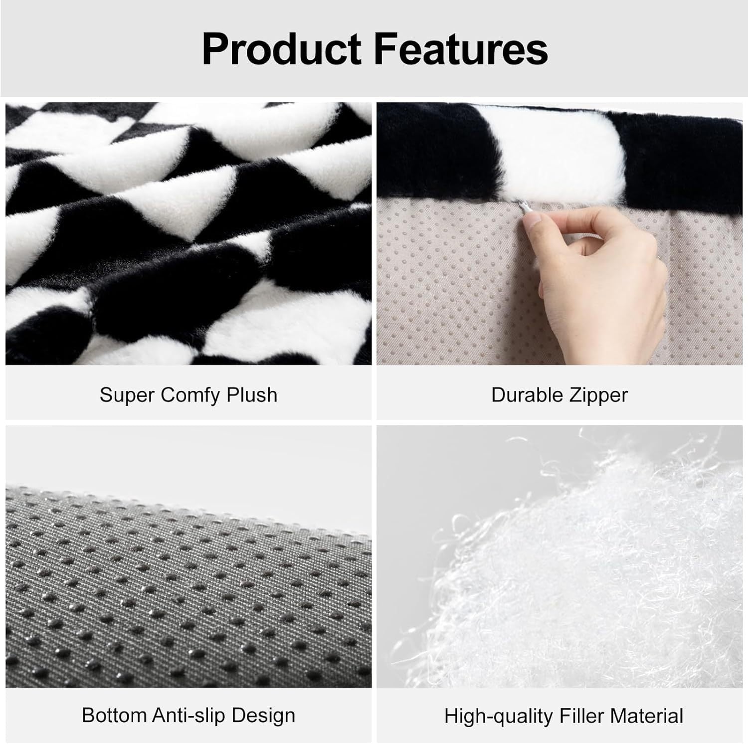 Fluffy Cat Couch  Washable Pet Couch Bed For Cats