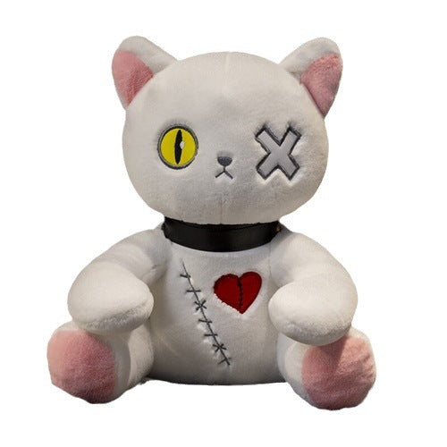 Dark Cat Series Funny Mood Cat Doll Plush Toys
