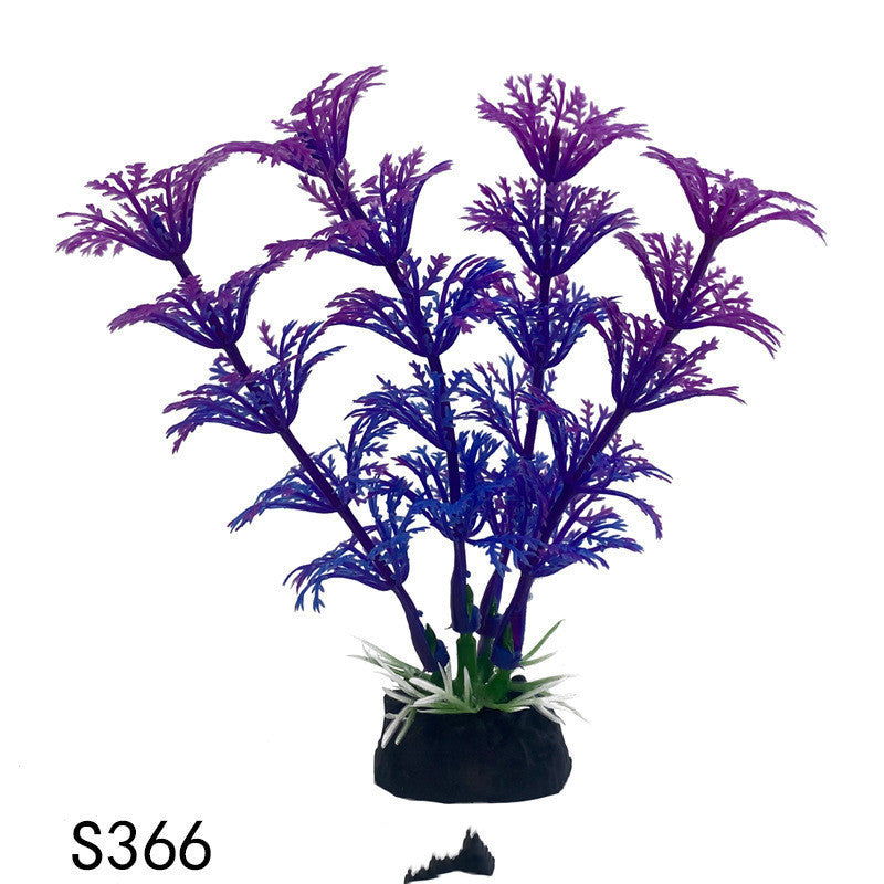 Fish Tank Decoration Simulation Aquatic Plastic