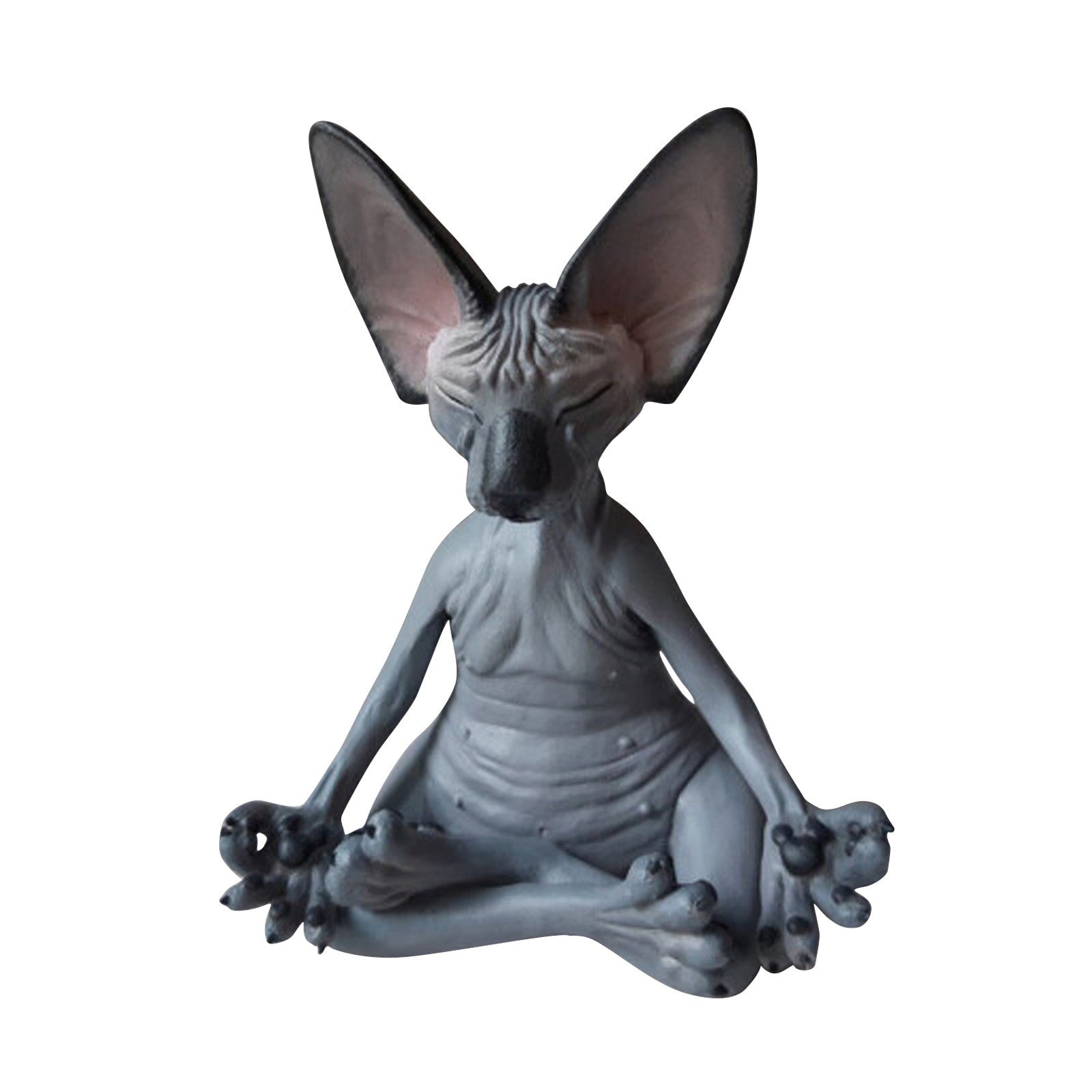 Creative PVC Simulation Hairless Cat Sphinx Toys
