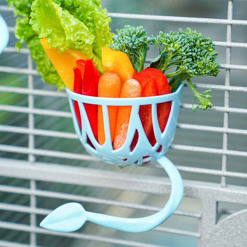 Parrot Fruit Basket Bird Supplies Feeder