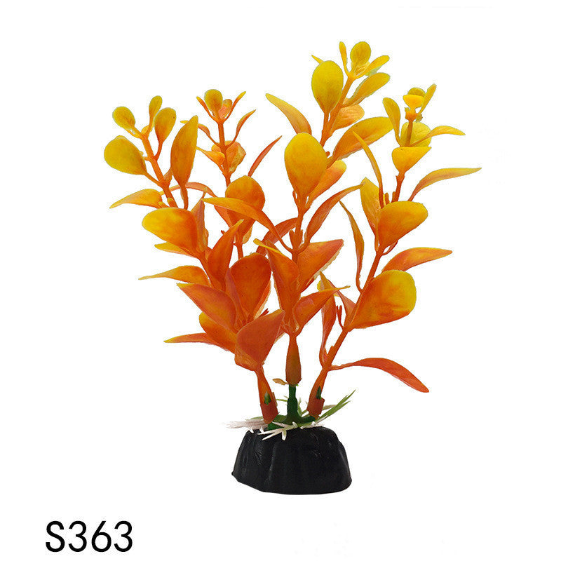 Fish Tank Decoration Simulation Aquatic Plastic