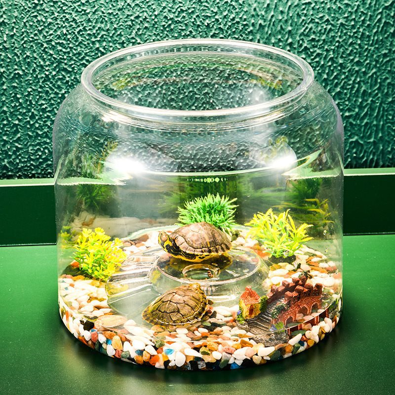Transparent Plastic Ecological Desktop Fish Tank