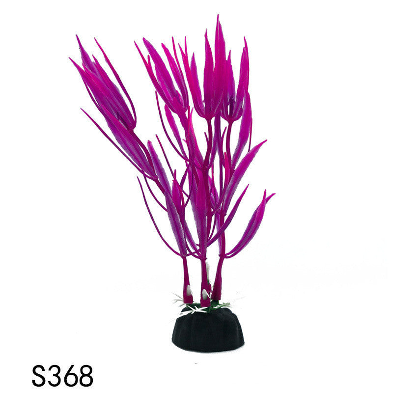 Fish Tank Decoration Simulation Aquatic Plastic
