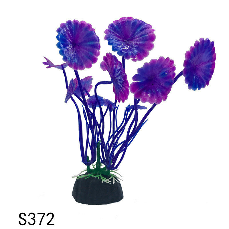 Fish Tank Decoration Simulation Aquatic Plastic