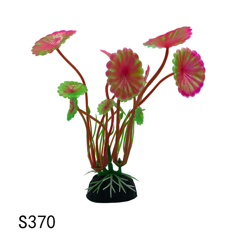 Fish Tank Decoration Simulation Aquatic Plastic