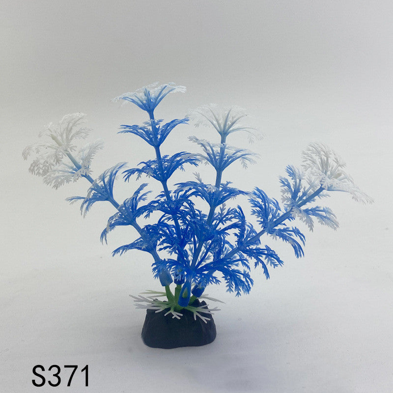 Fish Tank Decoration Simulation Aquatic Plastic