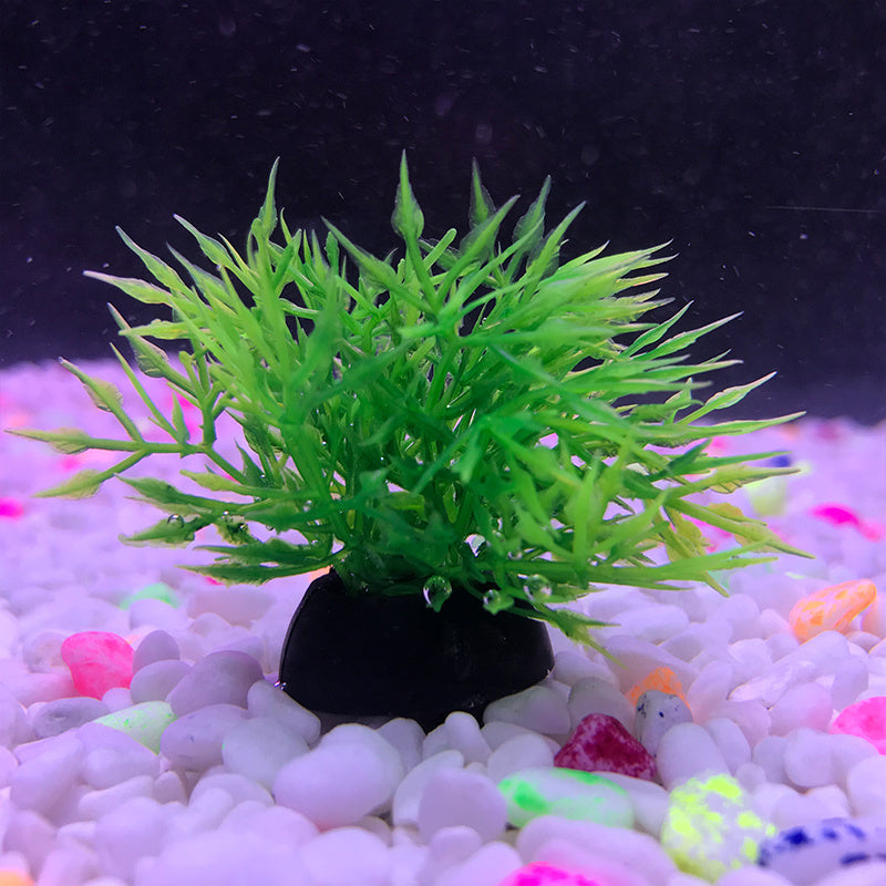 Small Fish Tank Landscaping Mini Simulation Aquatic Plants