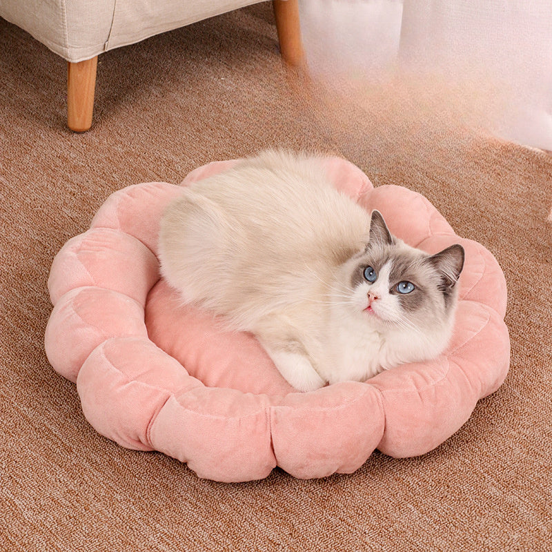 Short Plush Comfortable And Soft Pet And Cat Beds