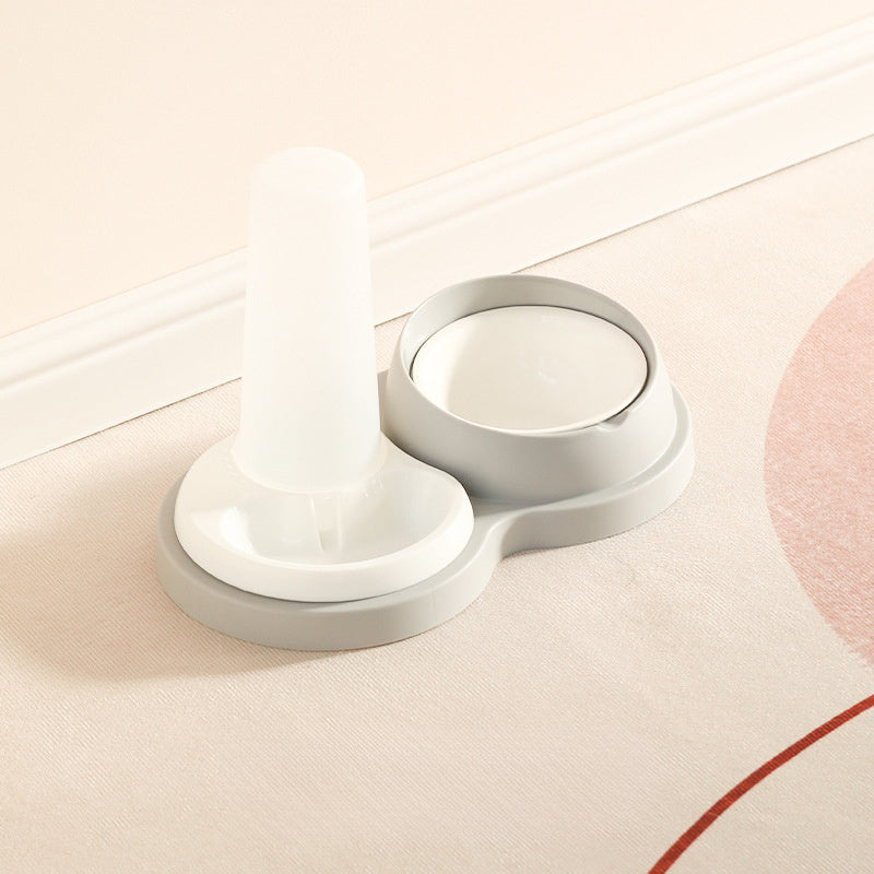 Pet Cat Bowl Dog Bowl Pet Double Feeding Bowl