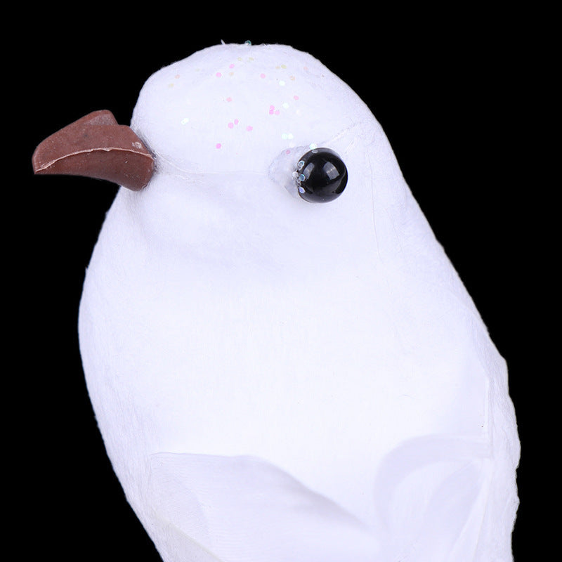 Home Dove Bird Modeling Christmas Decoration Scene