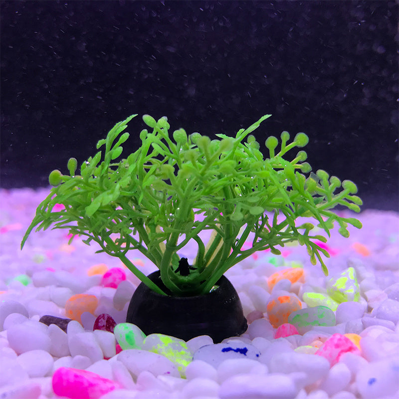 Small Fish Tank Landscaping Mini Simulation Aquatic Plants