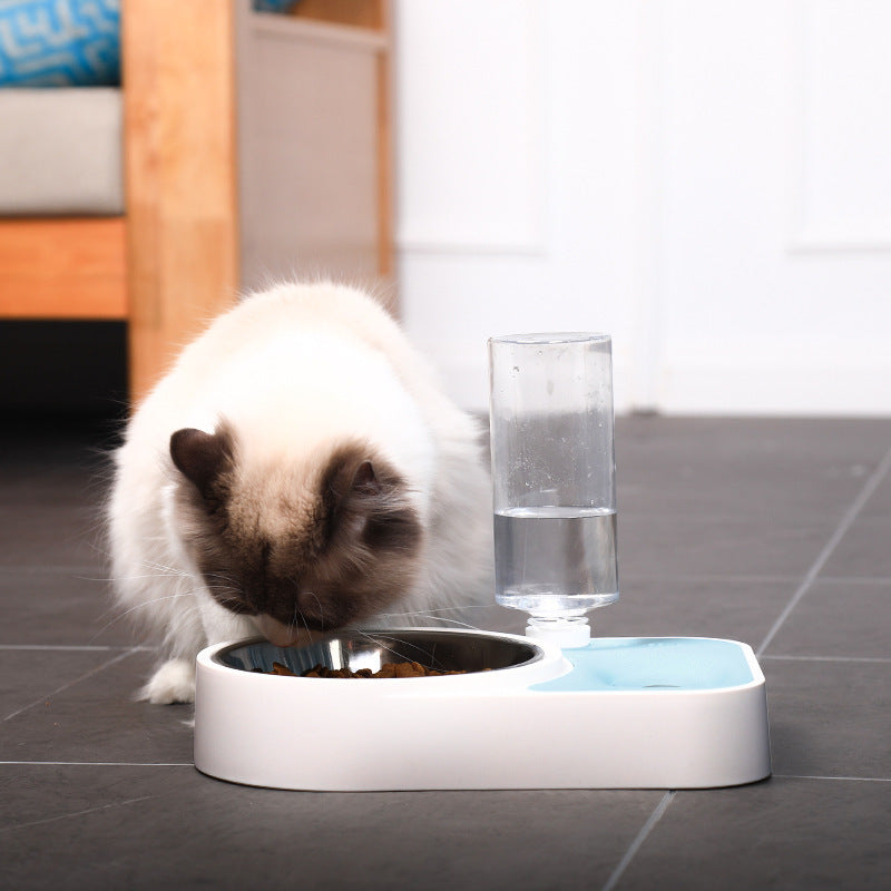Pet Stainless Steel Automatic Drinking Water Feeding