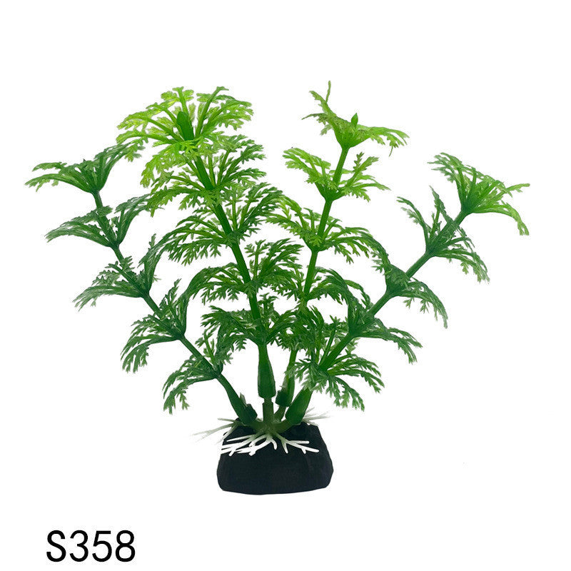 Fish Tank Decoration Simulation Aquatic Plastic