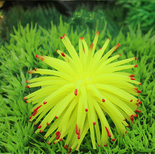 Simulation Of Aquatic Sea Urchin Fish Tank Decoration