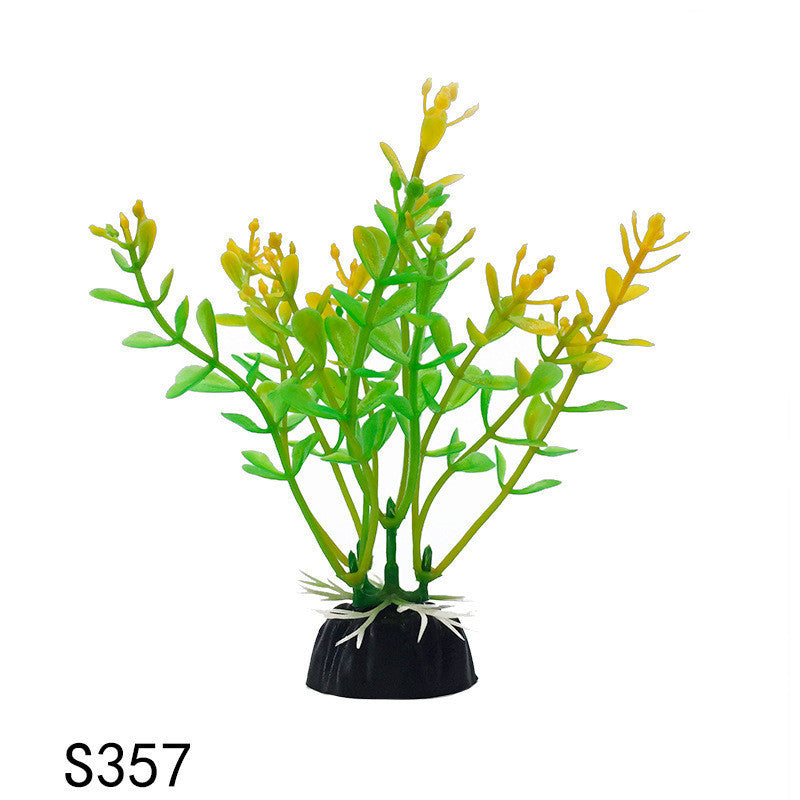 Fish Tank Decoration Simulation Aquatic Plastic