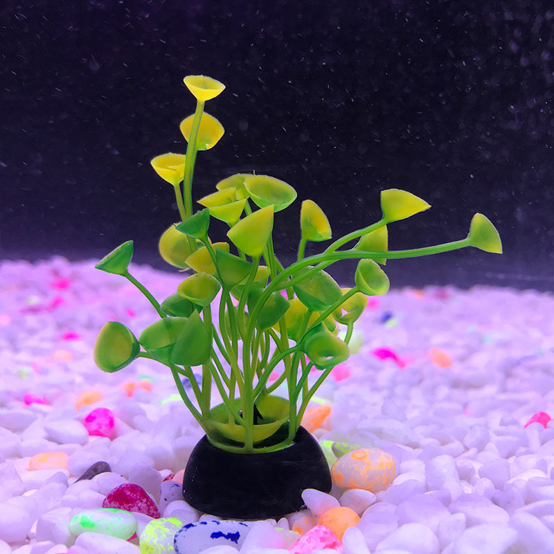 Small Fish Tank Landscaping Mini Simulation Aquatic Plants